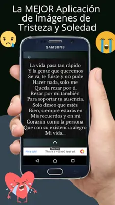 Imagenes de Tristeza y Dolor android App screenshot 3